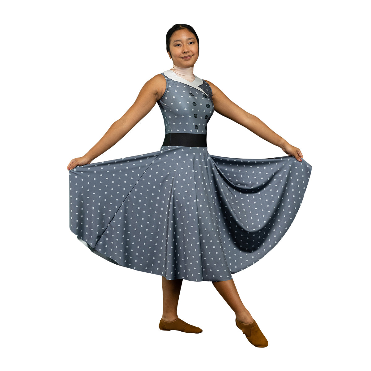 Color Guard Costume Uniform Dress - Main Image
