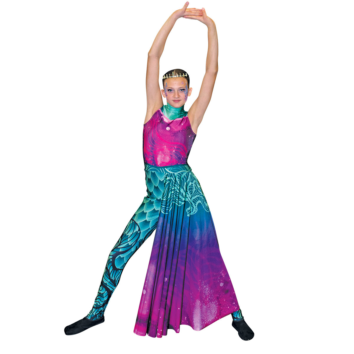 winter guard dresses Custom Color Guard Dress 421638