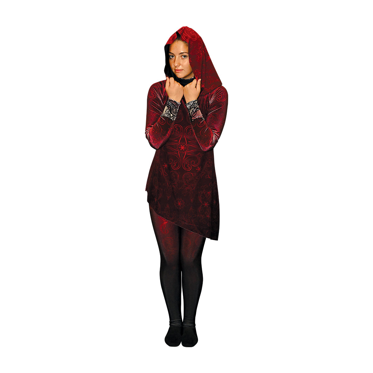 Gothic Red Leggings