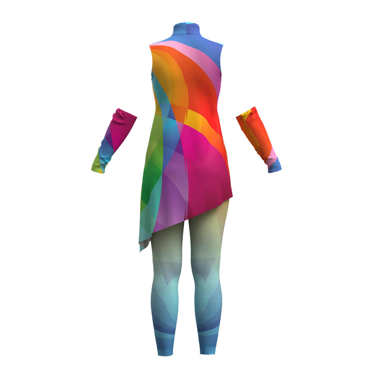 Rainbow Rays Tunic