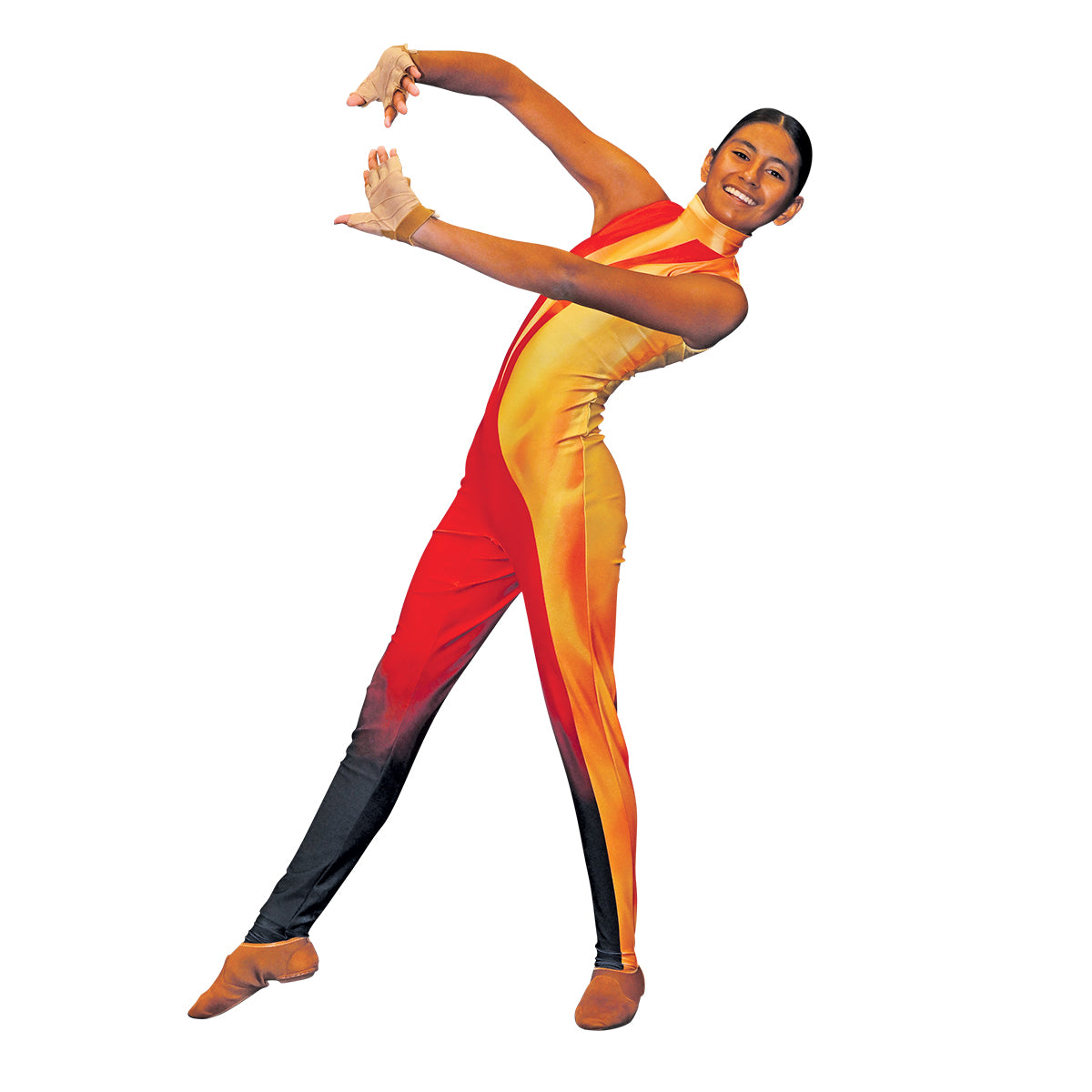 Abstract Flames Unitard