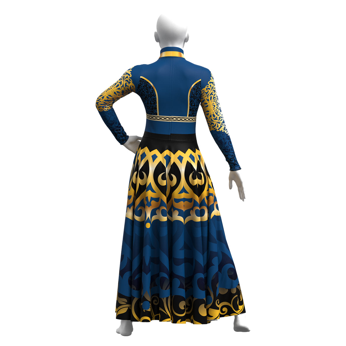 Ornate Gold Dress