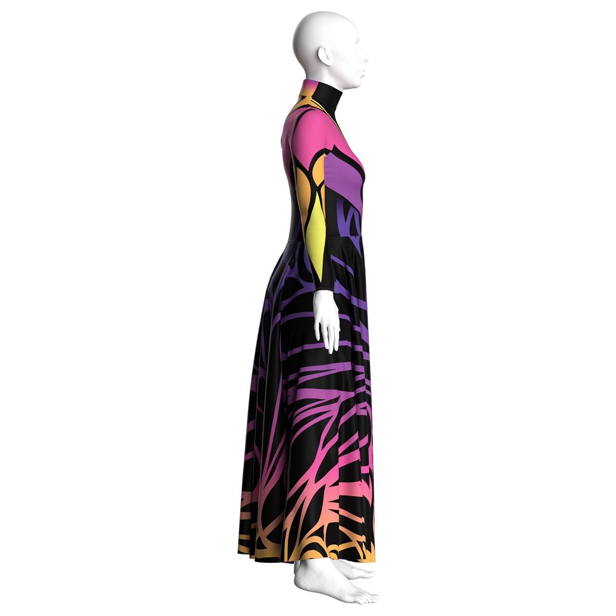 Abstract Butterfly Unitard