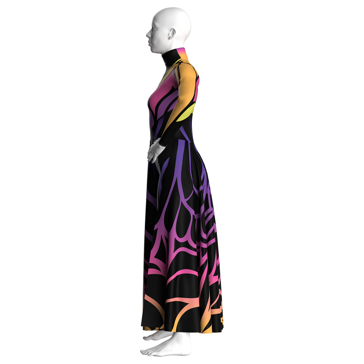 Abstract Butterfly Unitard