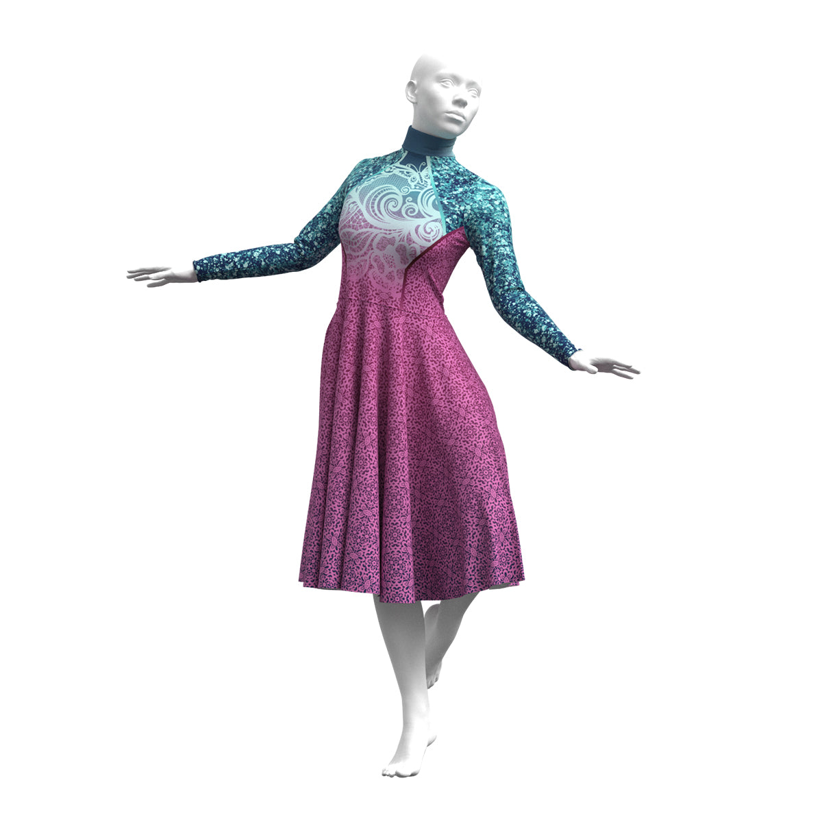 Floral Lace Dress