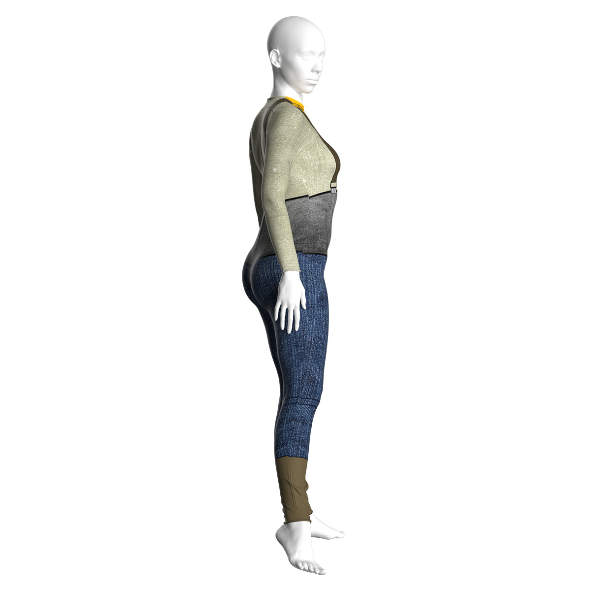 Old West Pioneer Unitard