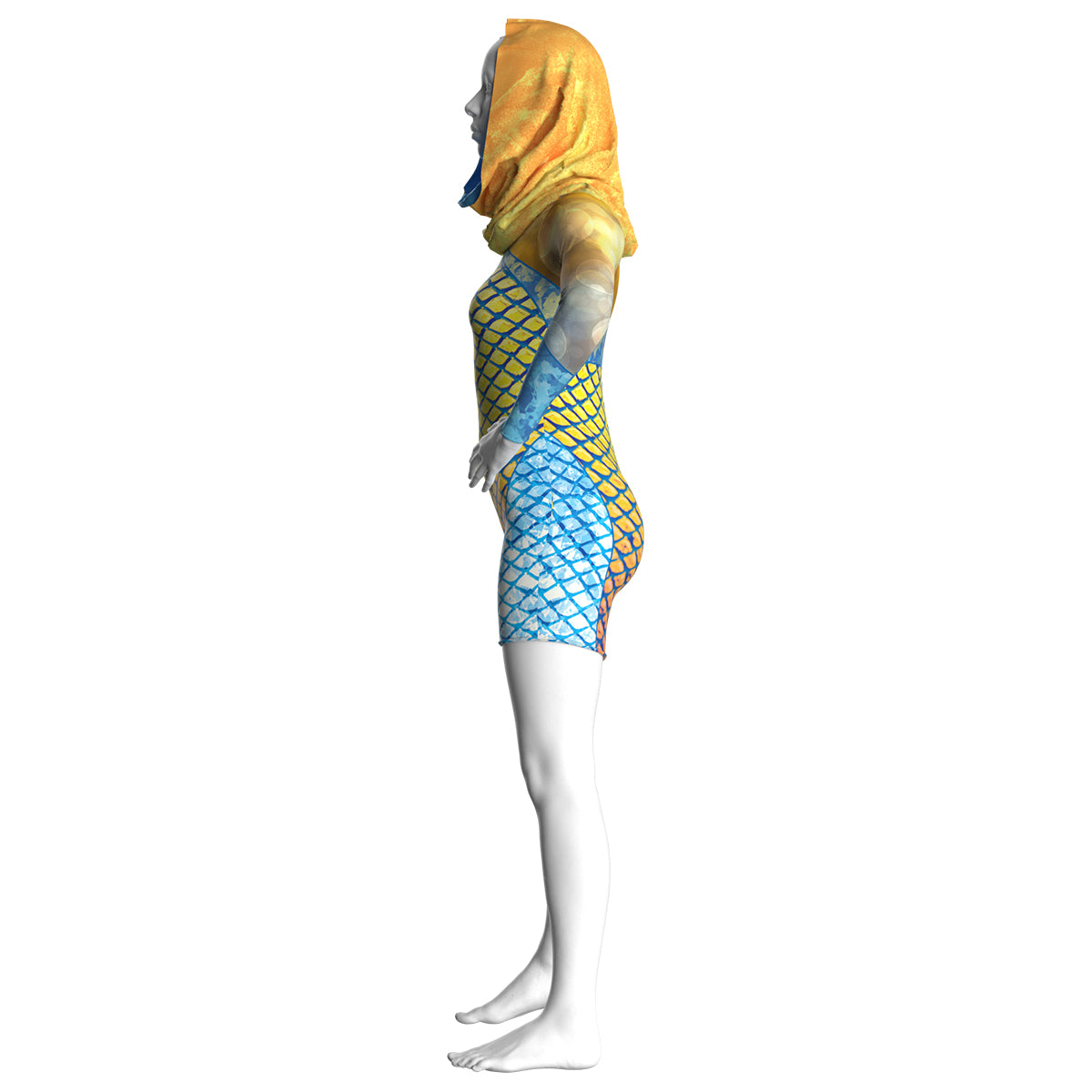 Iridescent Fish Unitard
