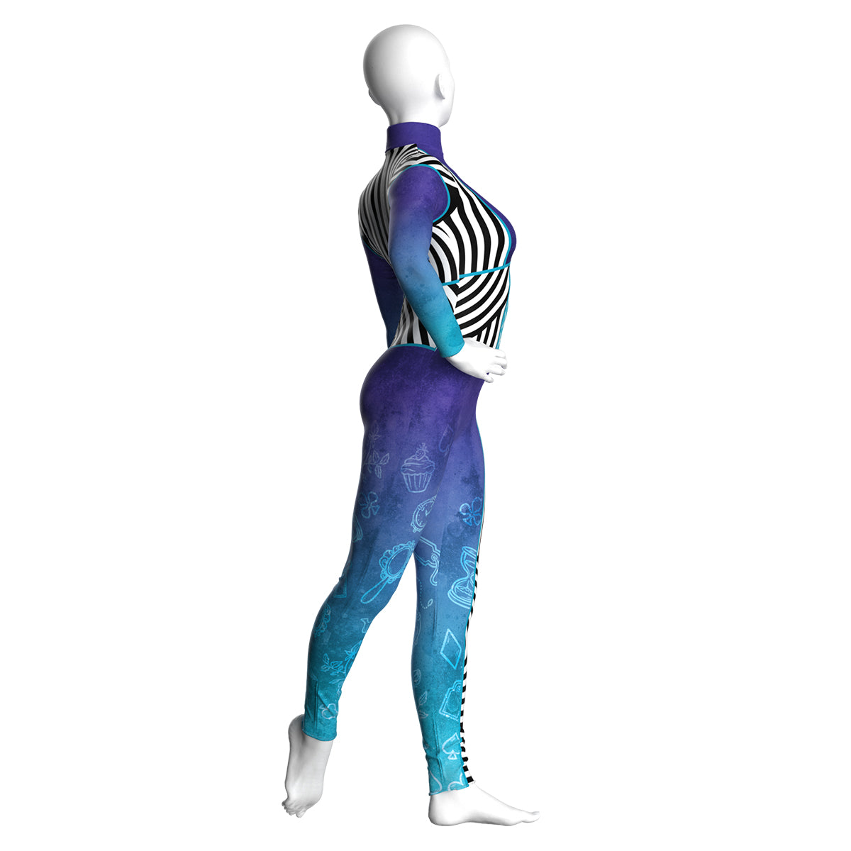 Whimsical Tea Party Unitard