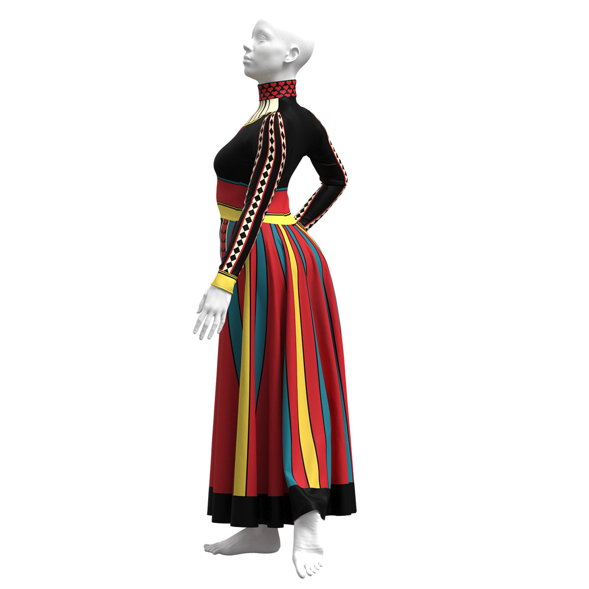Queen of Hearts Unitard