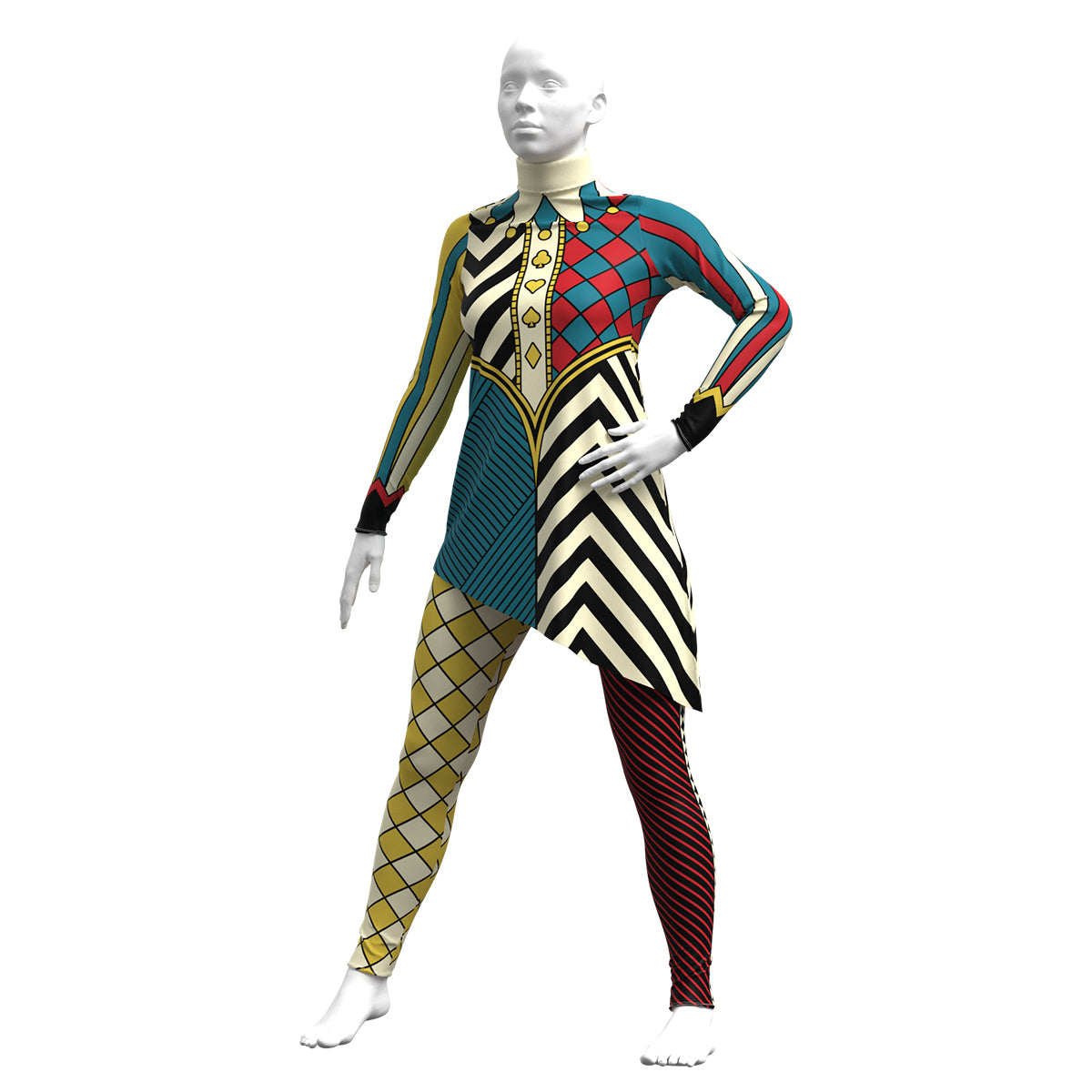 Playing Card Joker Leggings