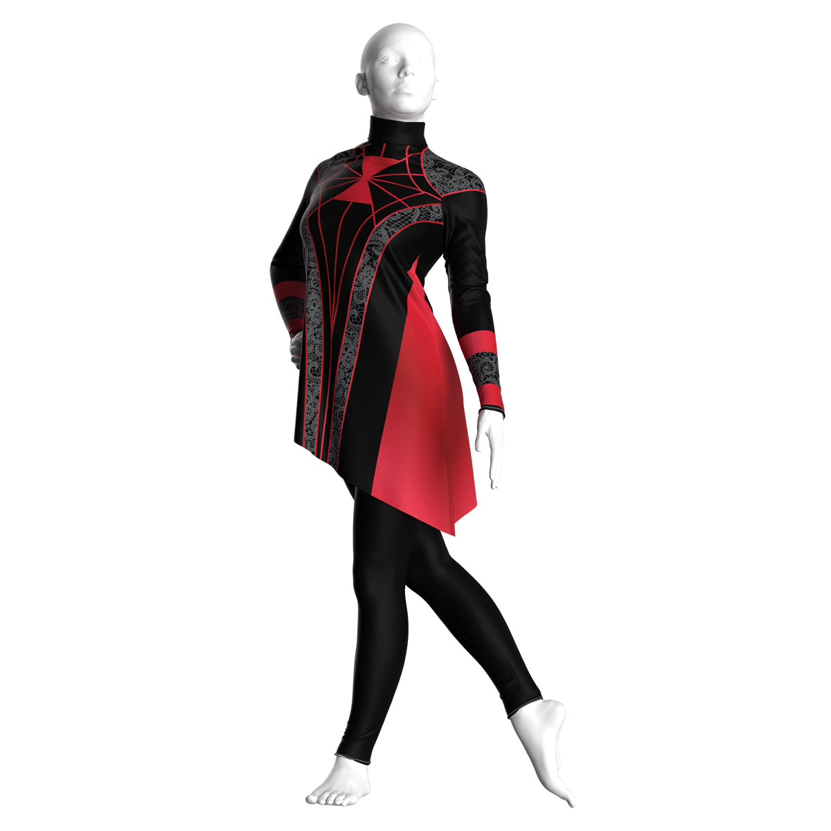 Black Widowess Tunic