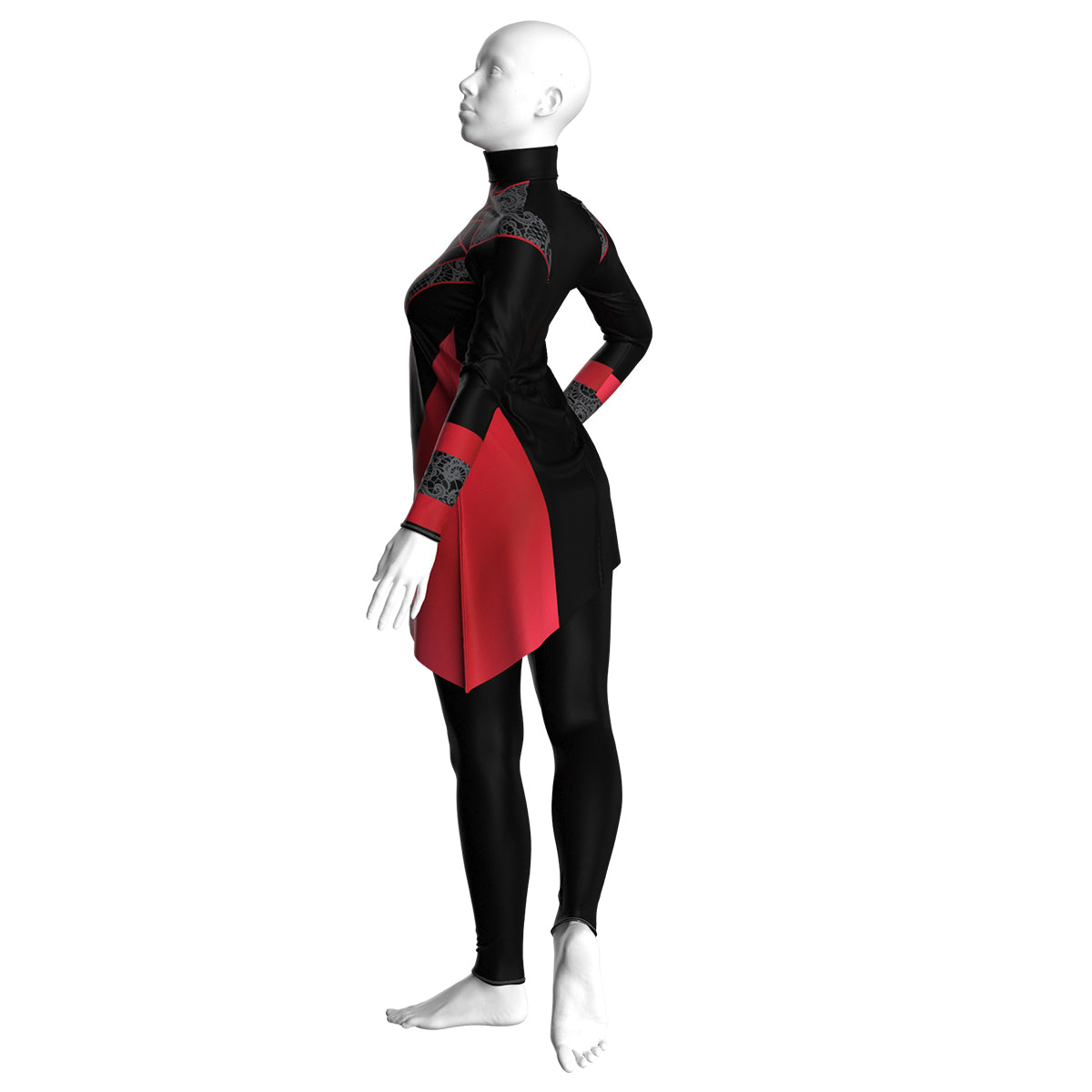 Black Widowess Tunic