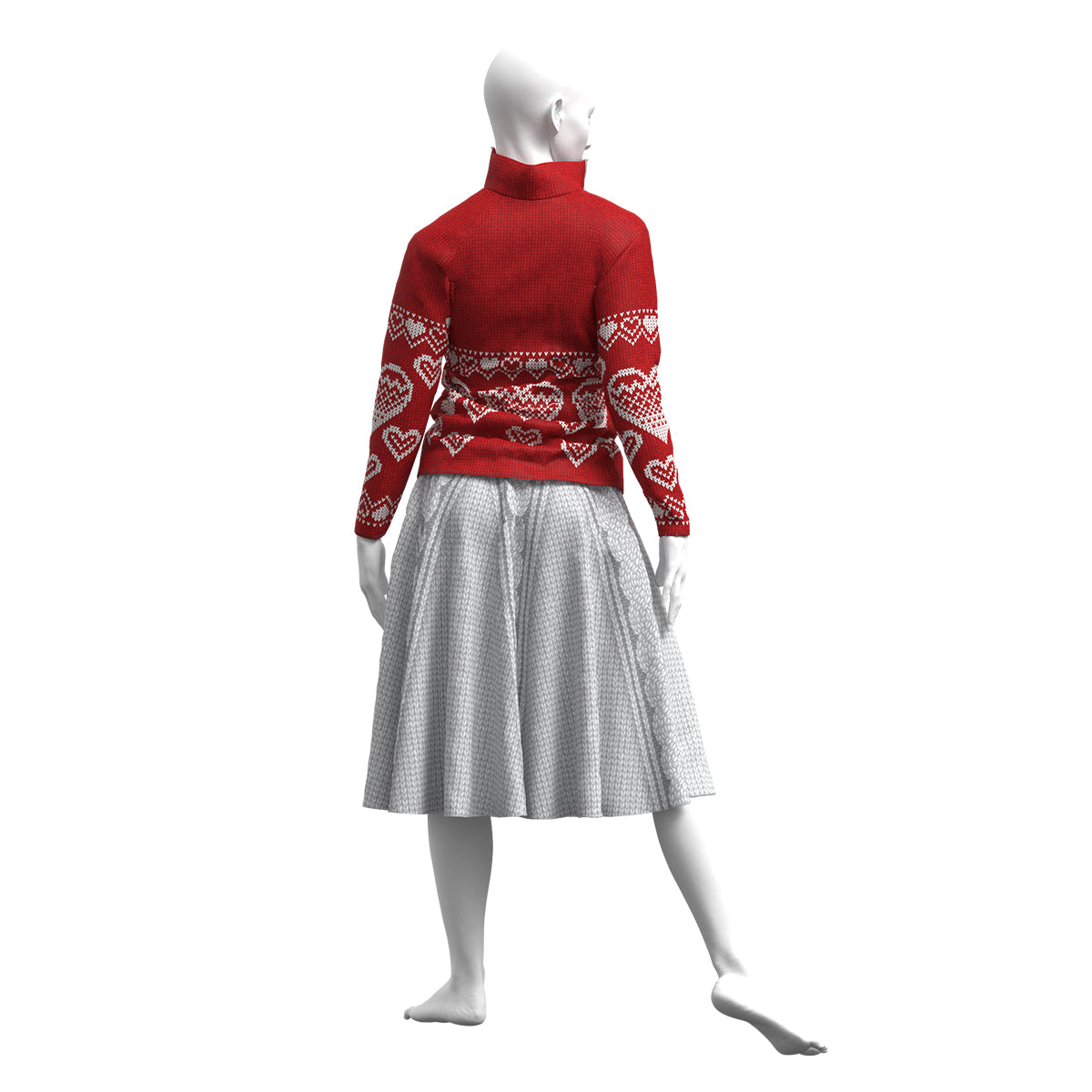 Valentines Sweater Jacket
