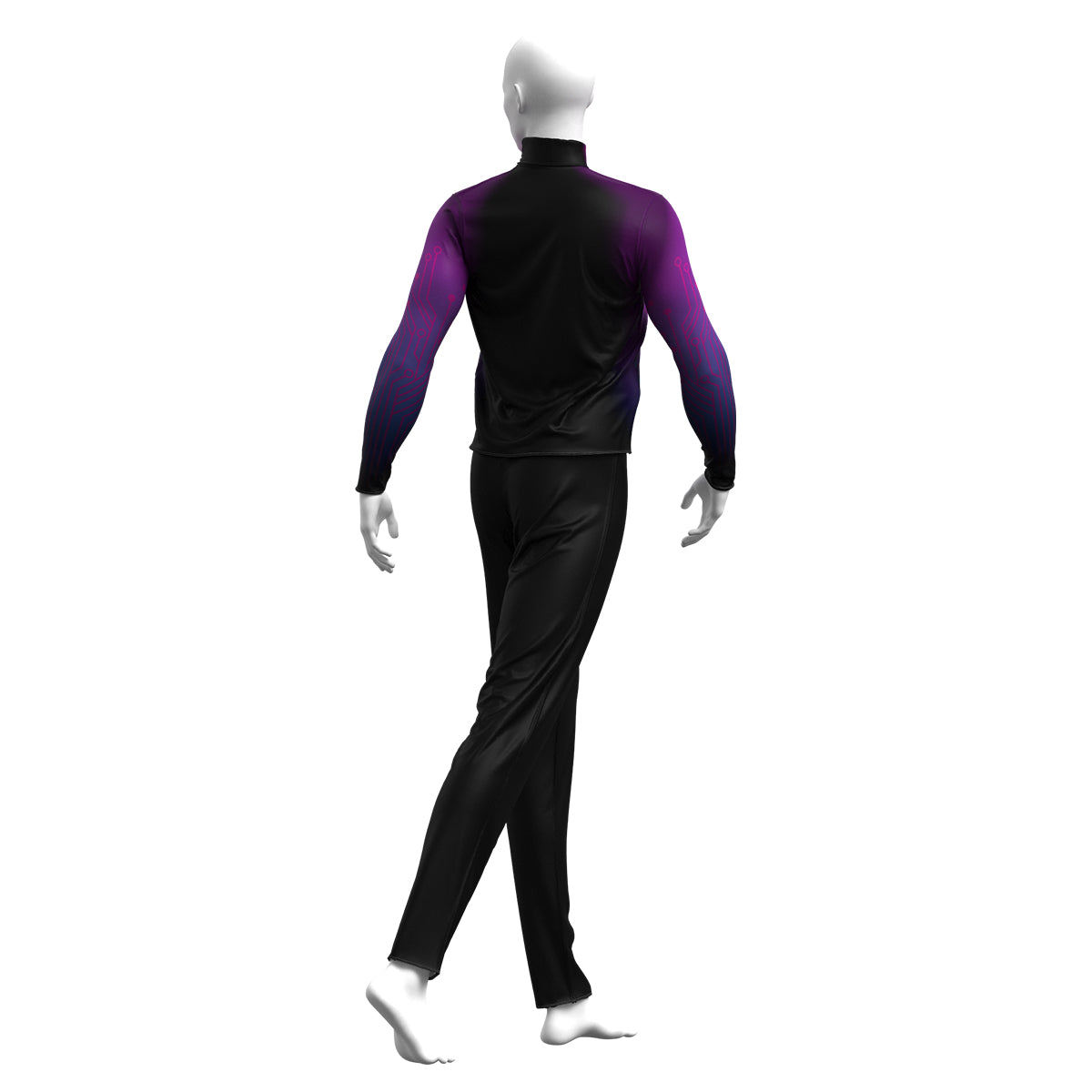 Purple Circuitboard Basic Performance Top