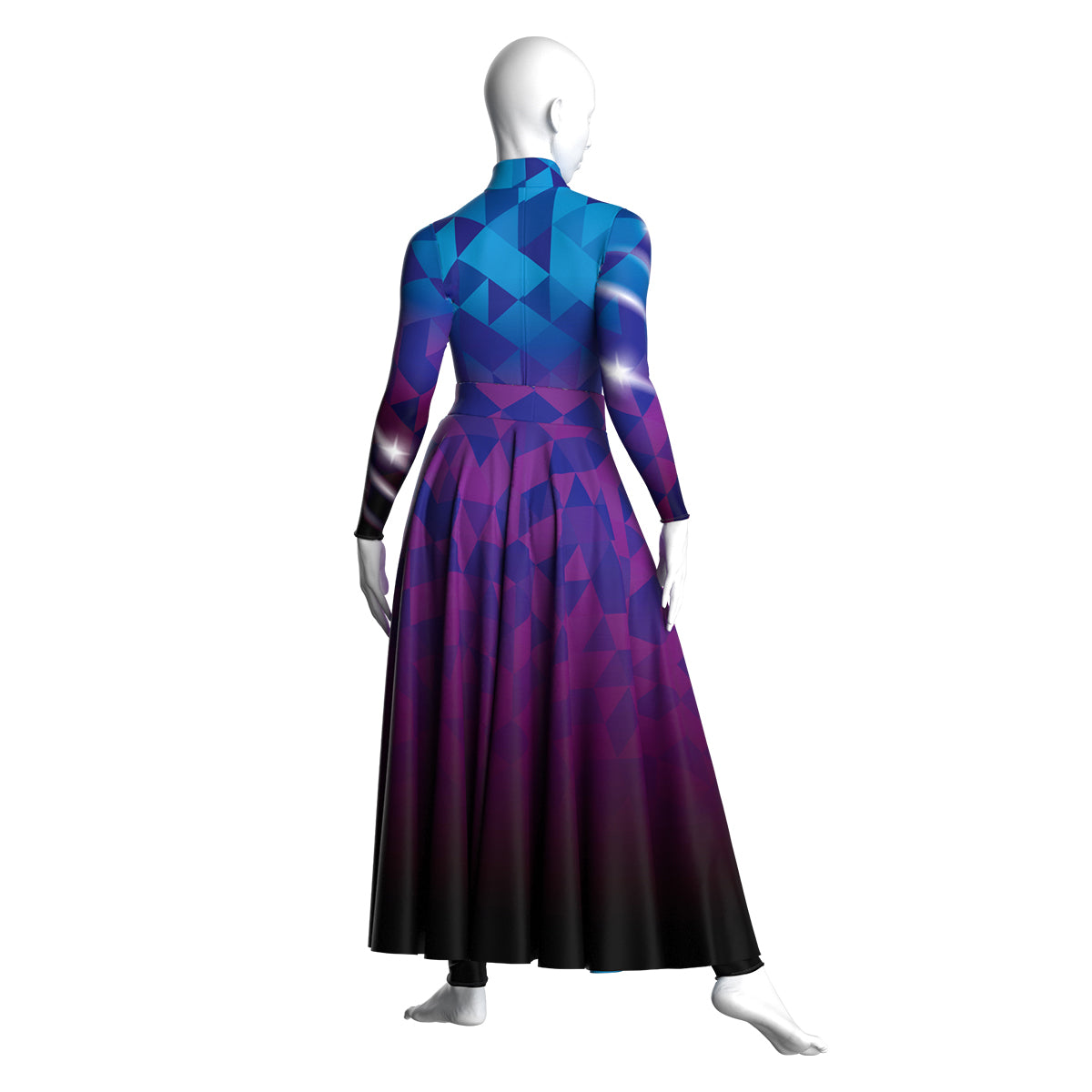 Abstract Gradient Unitard