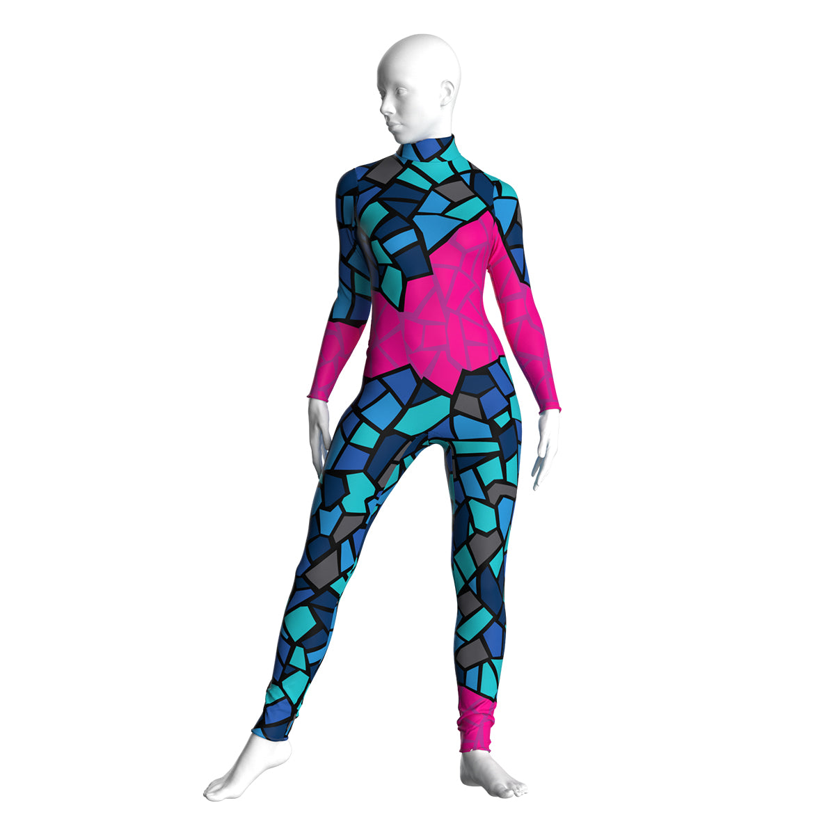 Stained Glass Split Unitard