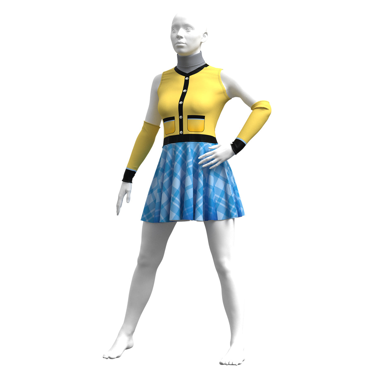 Cardigan & Skirt Dress