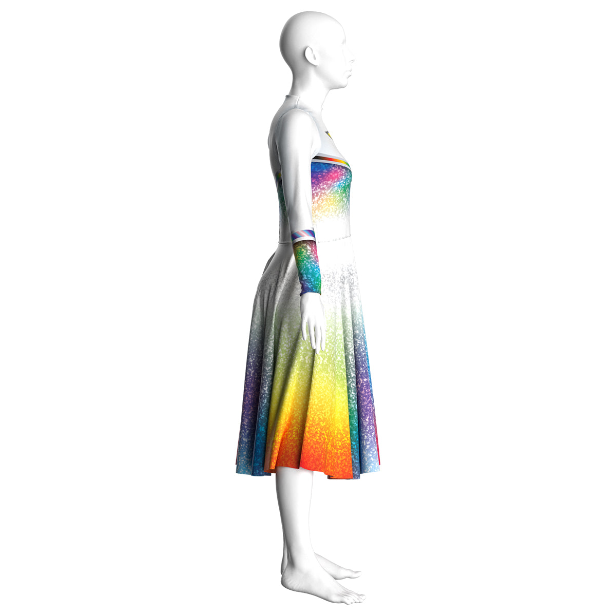Rainbow Star Dress