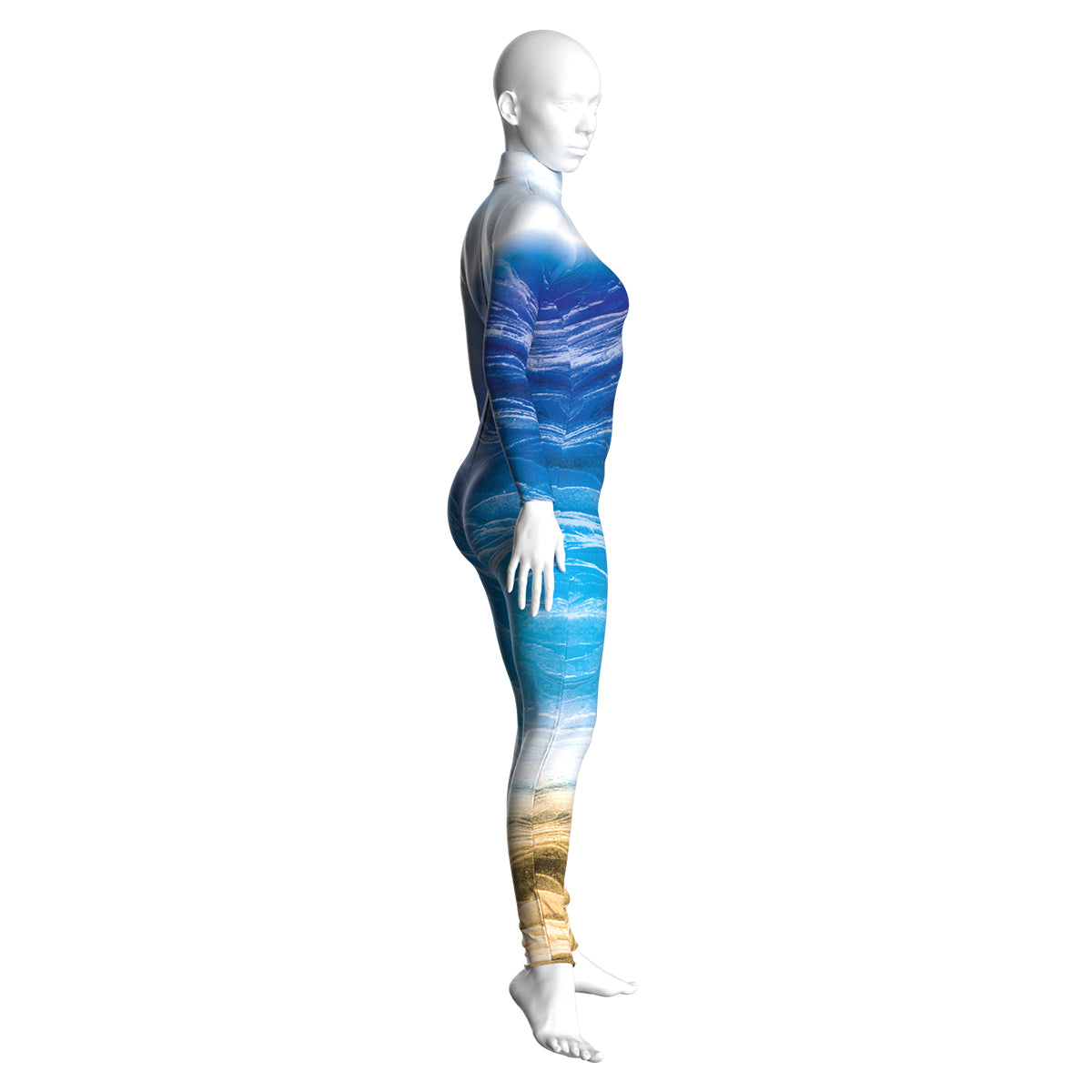 Watercolor Seascape Unitard