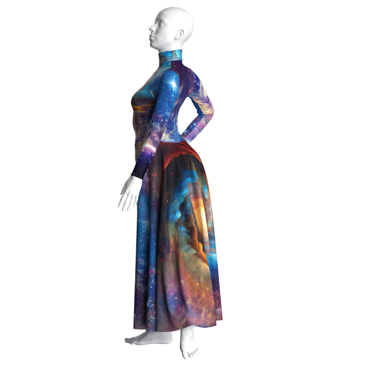 Swirling Galaxy Unitard