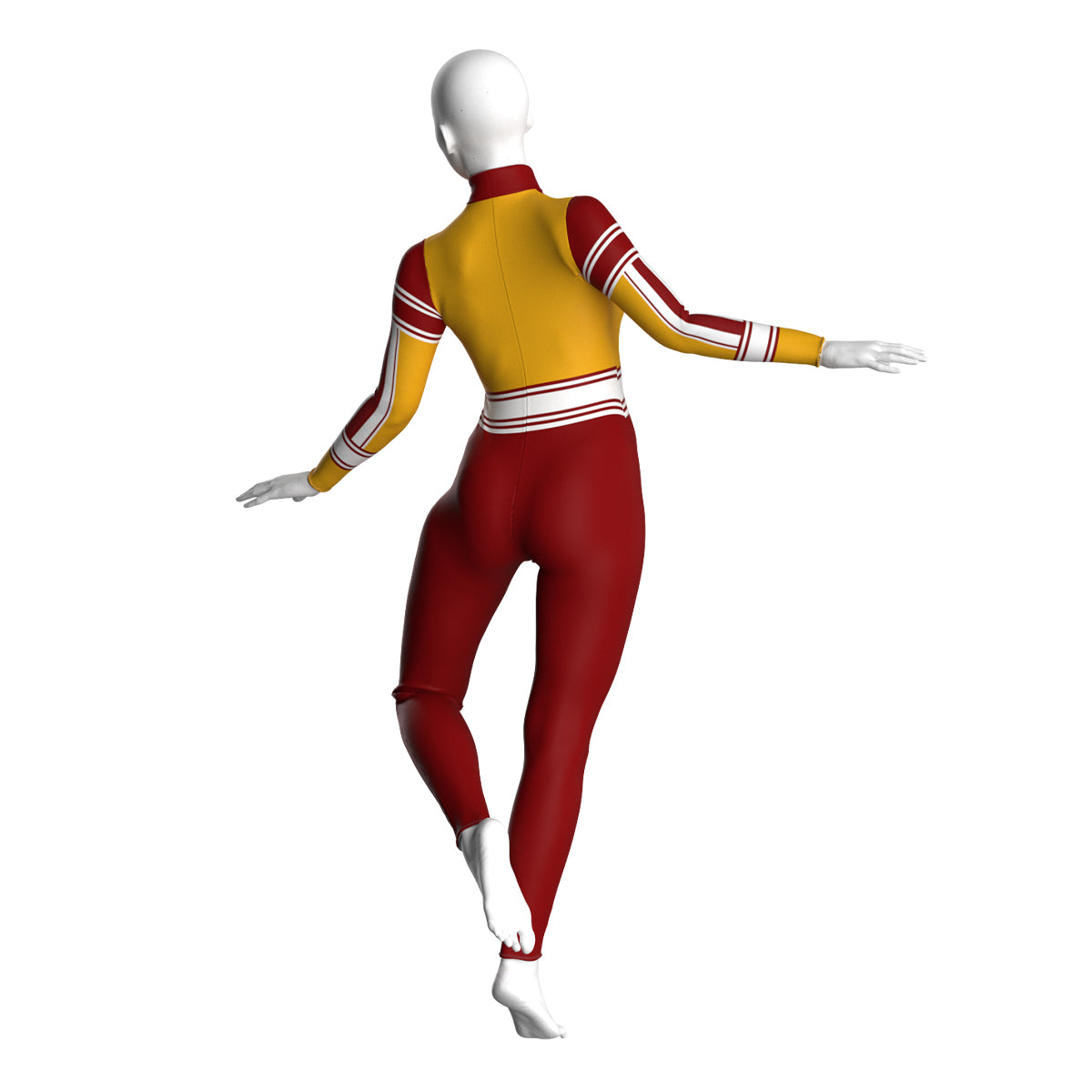 Retro Athletic Unitard