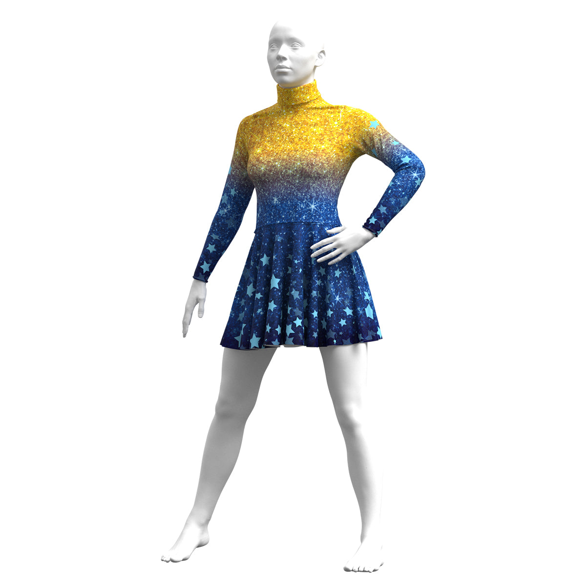 Colorful Color Guard Costume Uniform - Unitard Colorful Color Guard Costume Uniform - Unitard