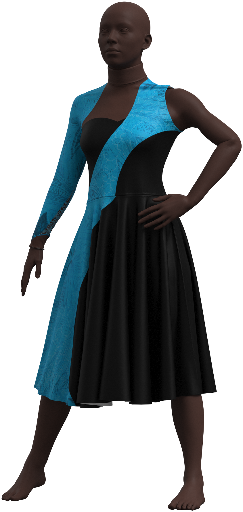 InvisiBelle Floral Oasis Dress