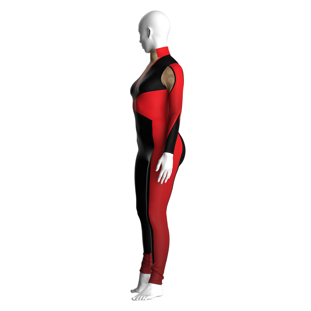 Sharp Red Unitard