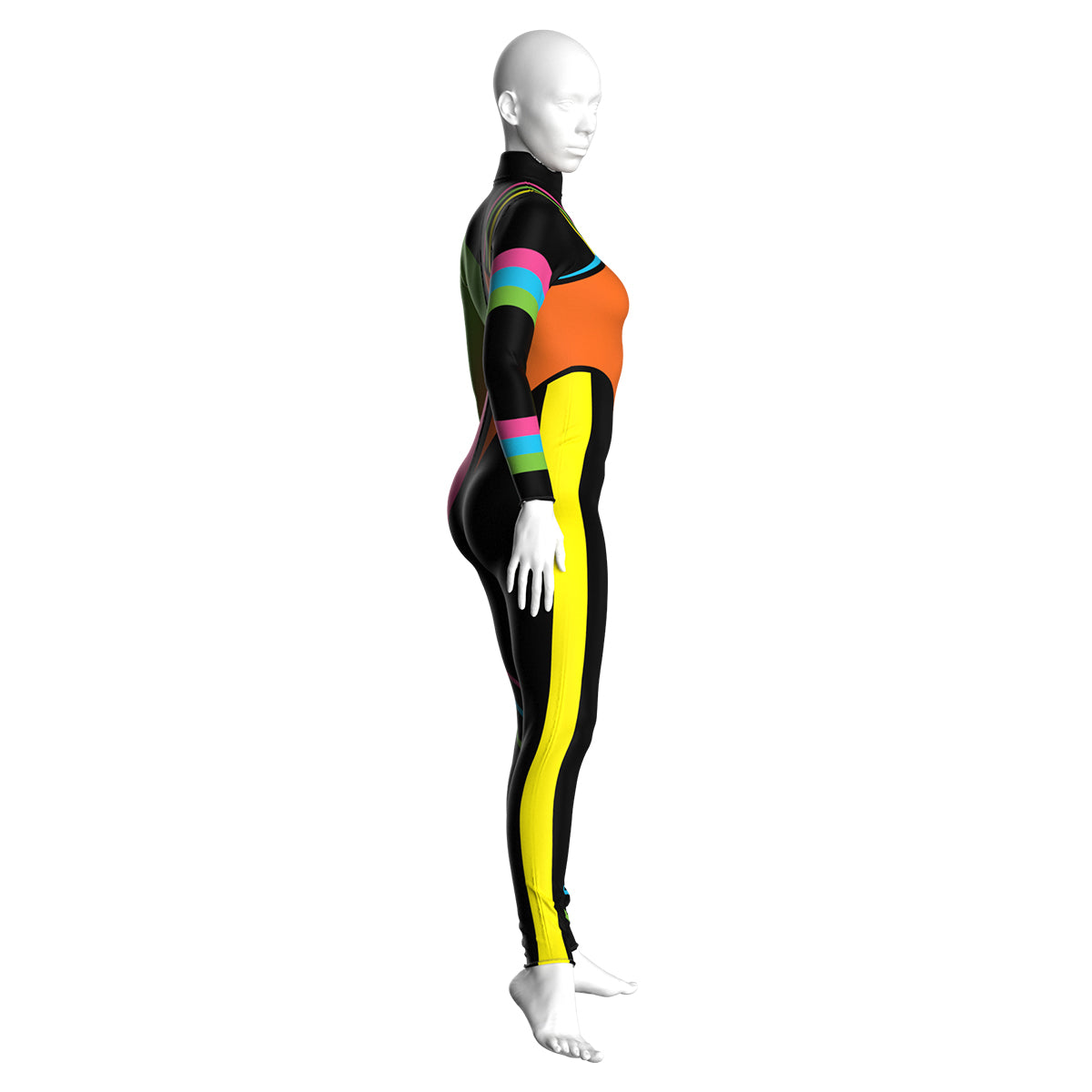 90's Neon Unitard
