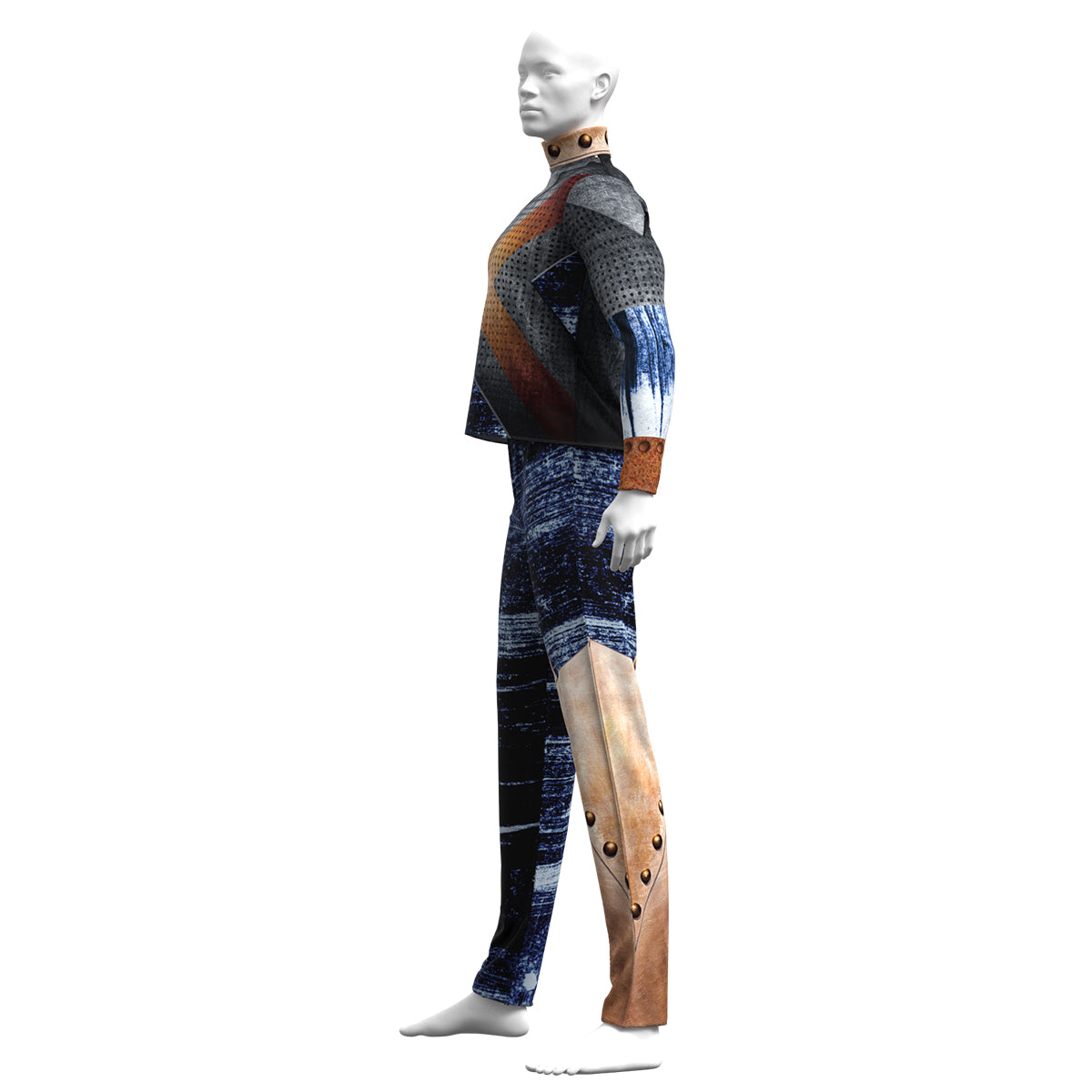 Leather Armor Core Performance Top