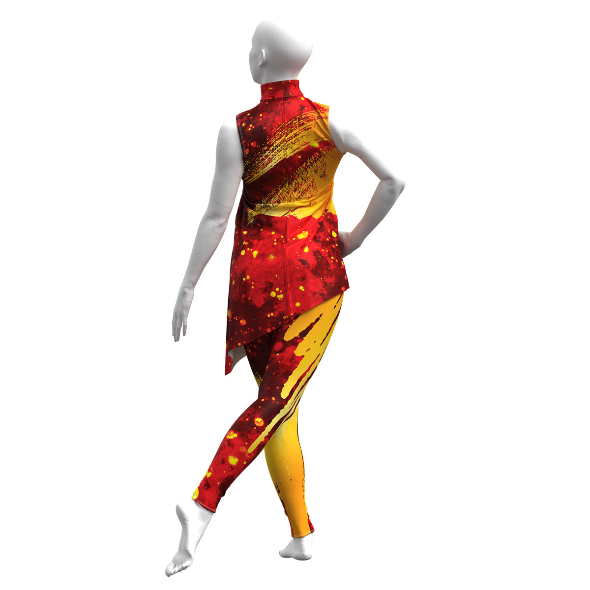 Grunge Gold Leggings