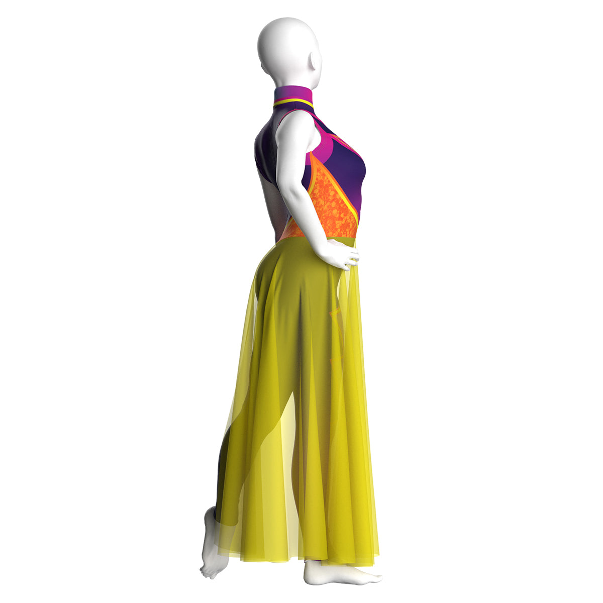 Retro Lightning Bolt Unitard