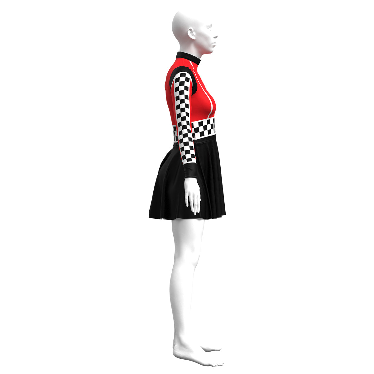 Red Racer Dress
