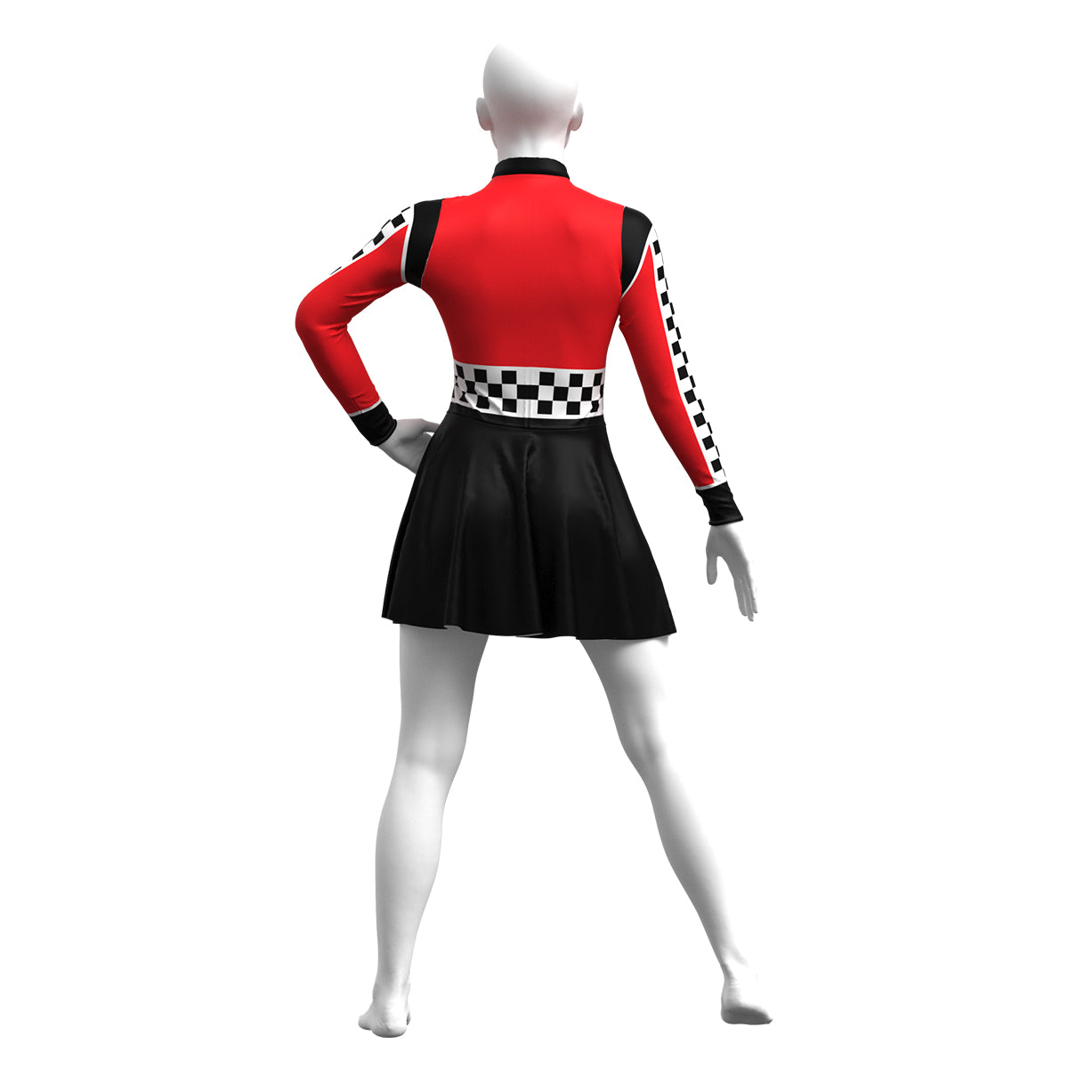 Red Racer Dress