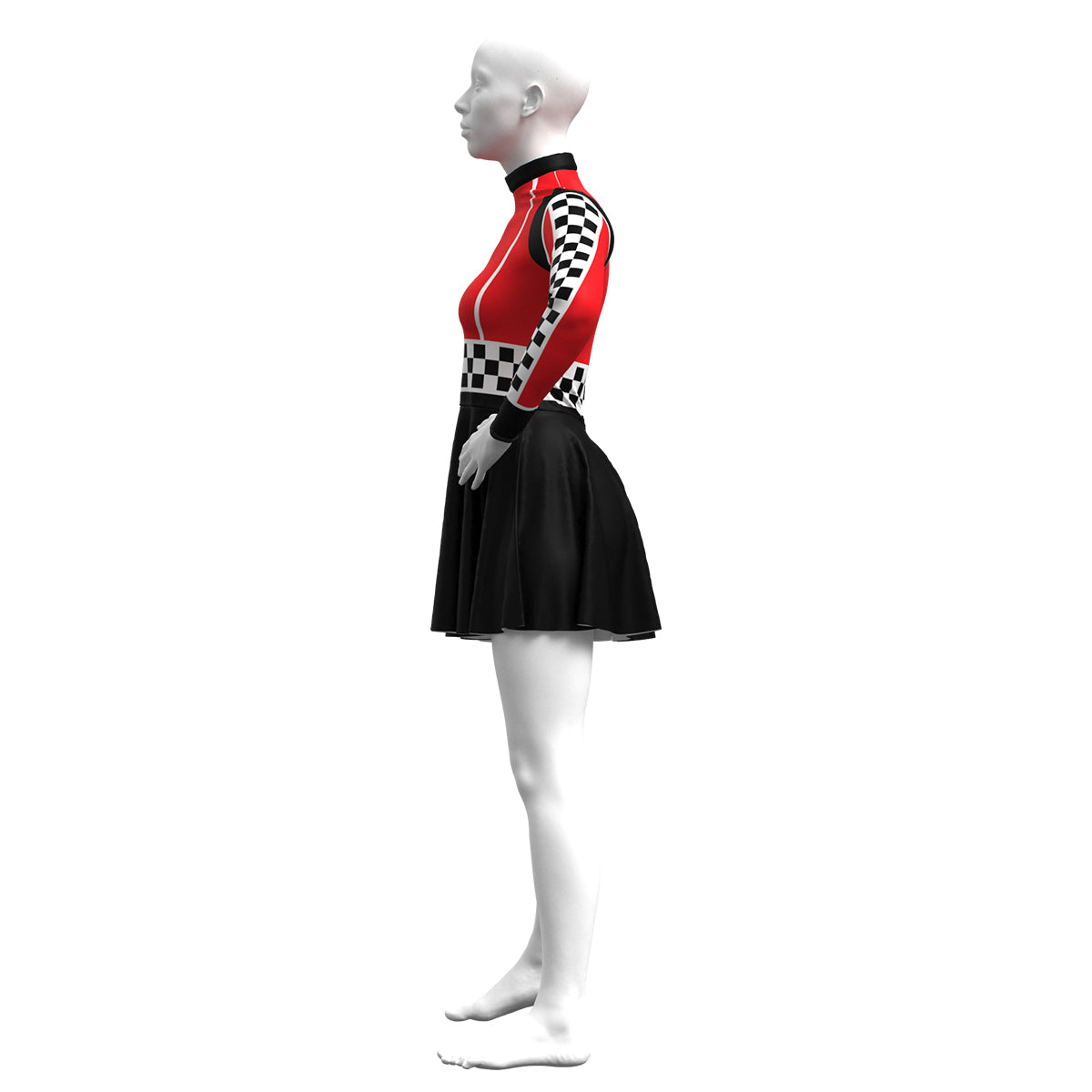 Red Racer Dress