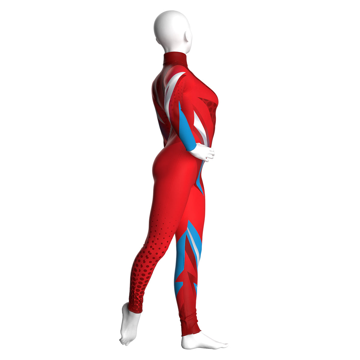 Athletic Red Unitard