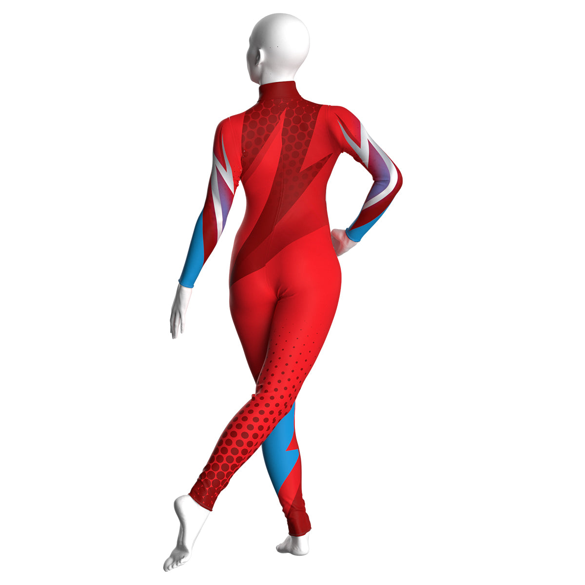 Athletic Red Unitard