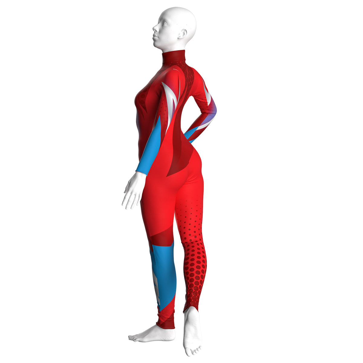 Athletic Red Unitard