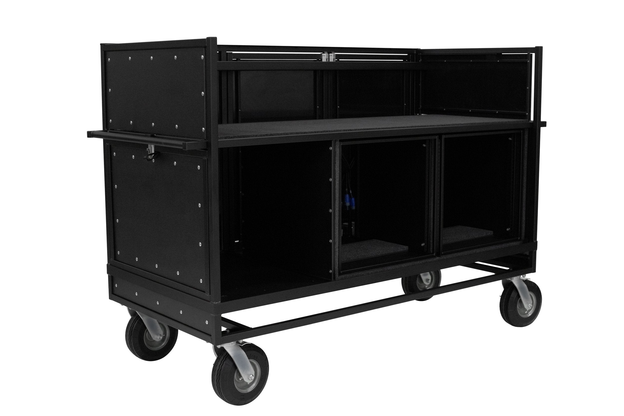Triple Mixer Cart