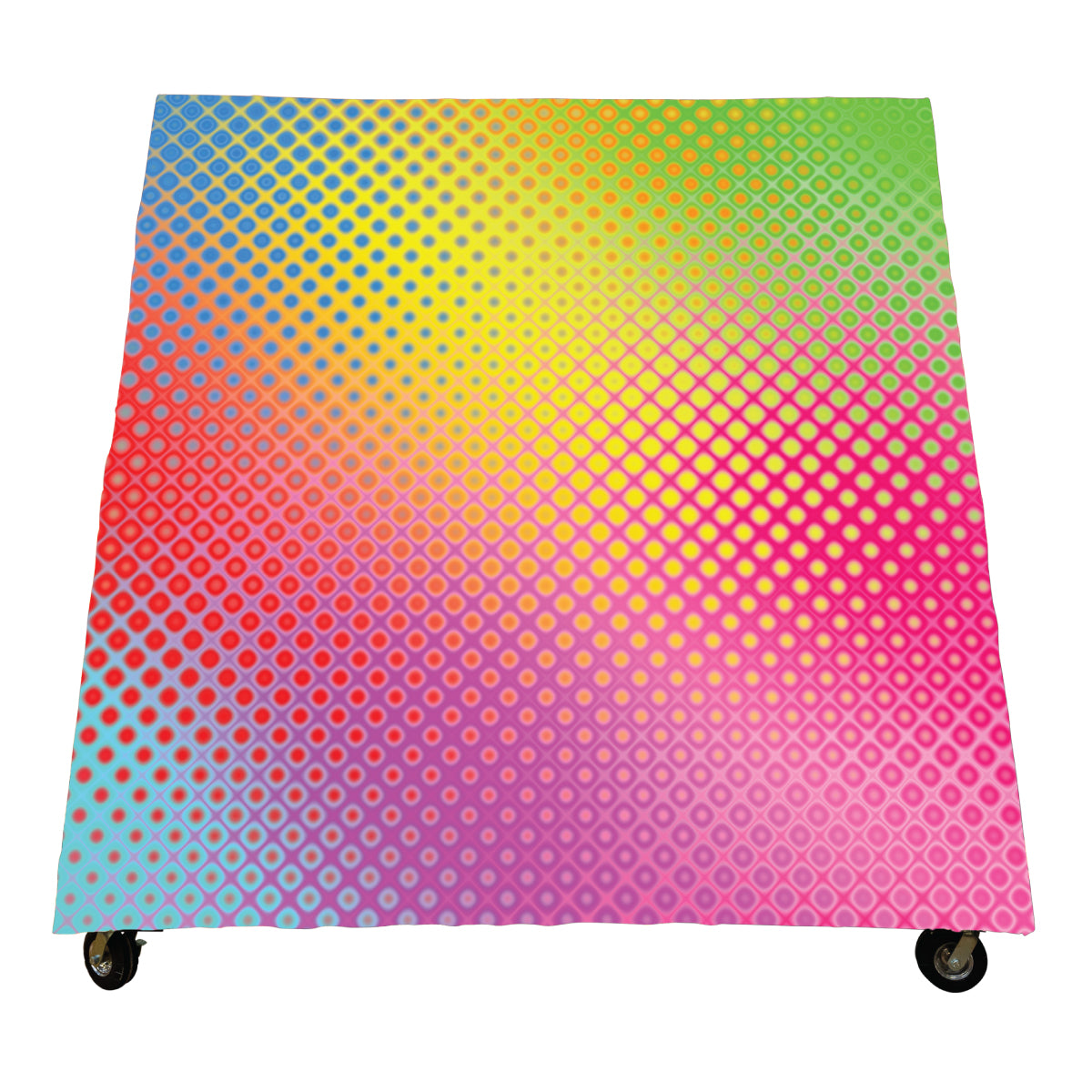 Rainbow Halftone A-Frame Backdrop