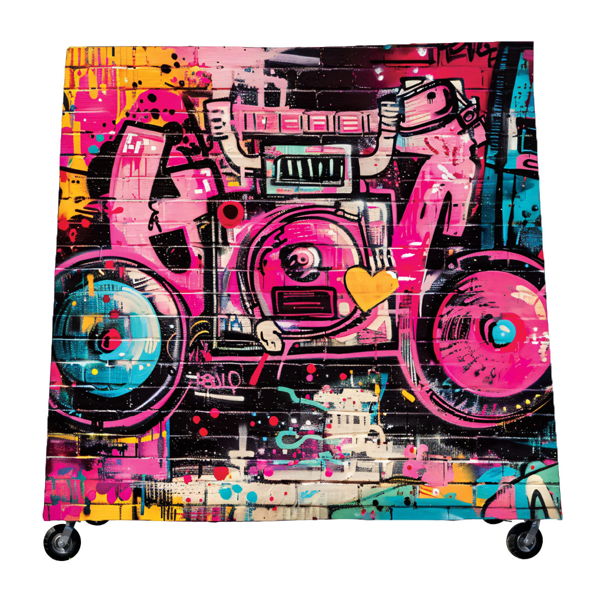 Graffiti Wall A-Frame Backdrop