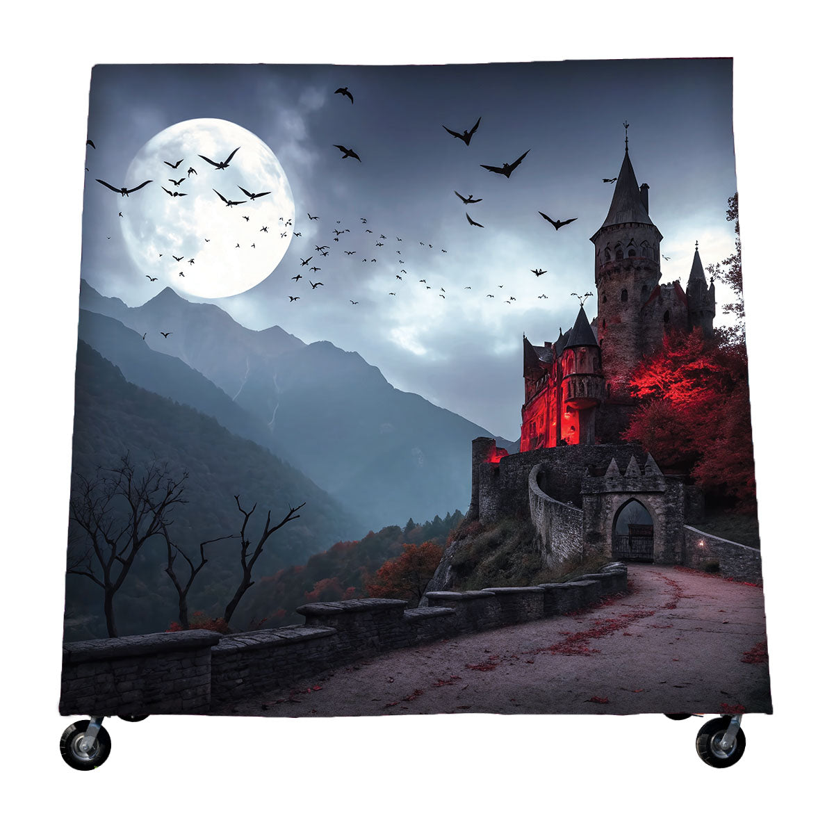 Dracula's Castle A-Frame Backdrop