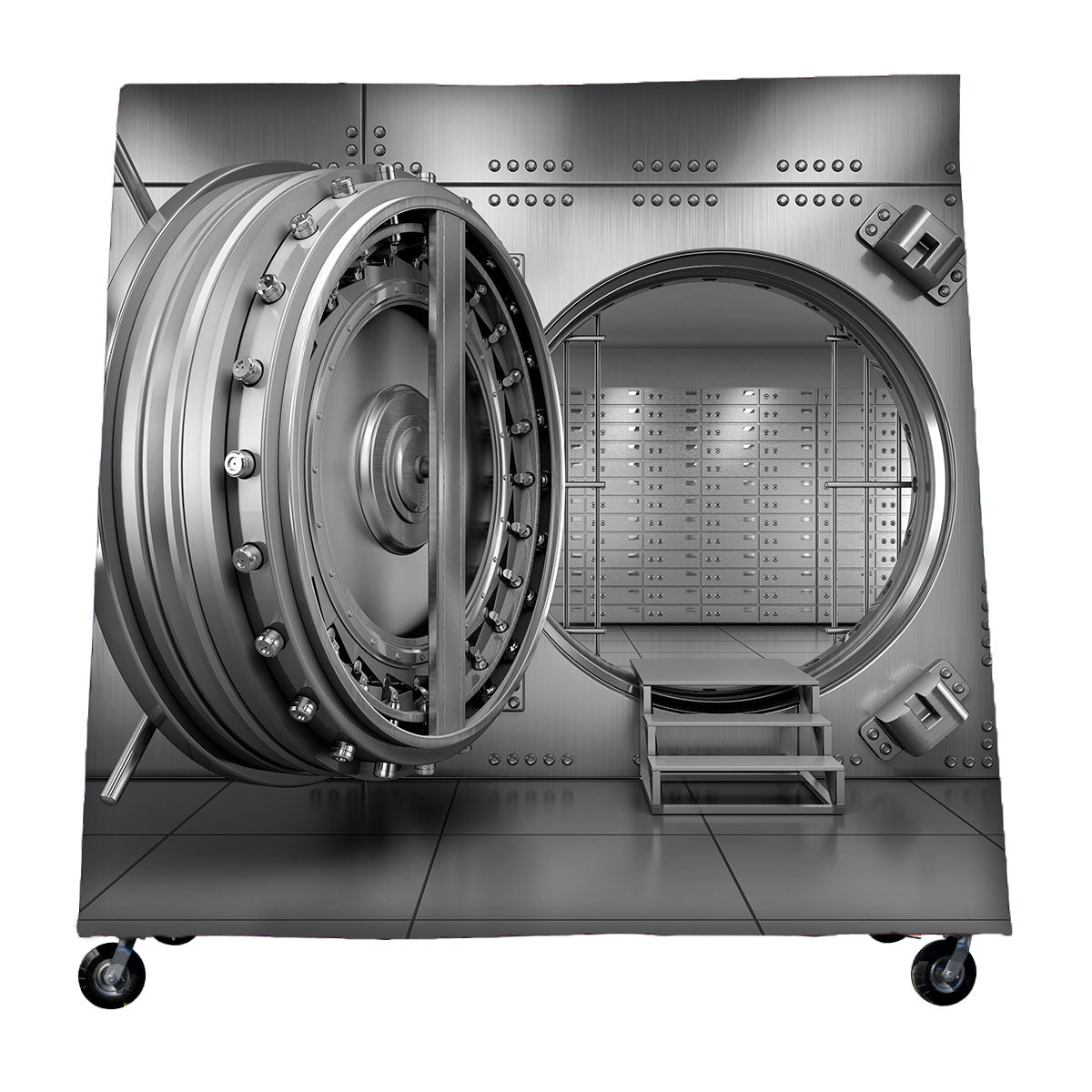 Bank Vault A-Frame Backdrop