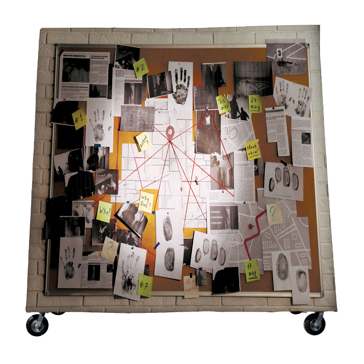 Crime Investigation A-Frame Backdrop