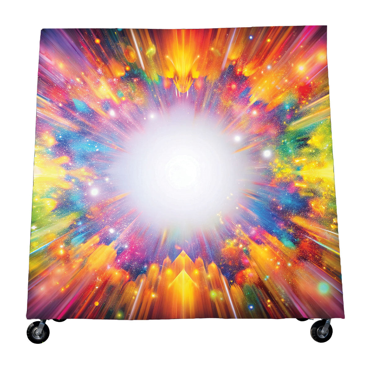 Rainbow Explosion A-Frame Backdrop