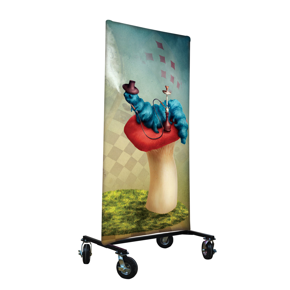 Wonderland Caterpillar I-Frame Backdrop
