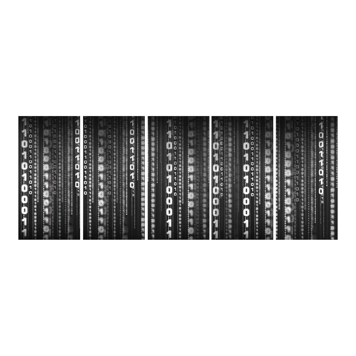 Dark Binary I-Frame Backdrop