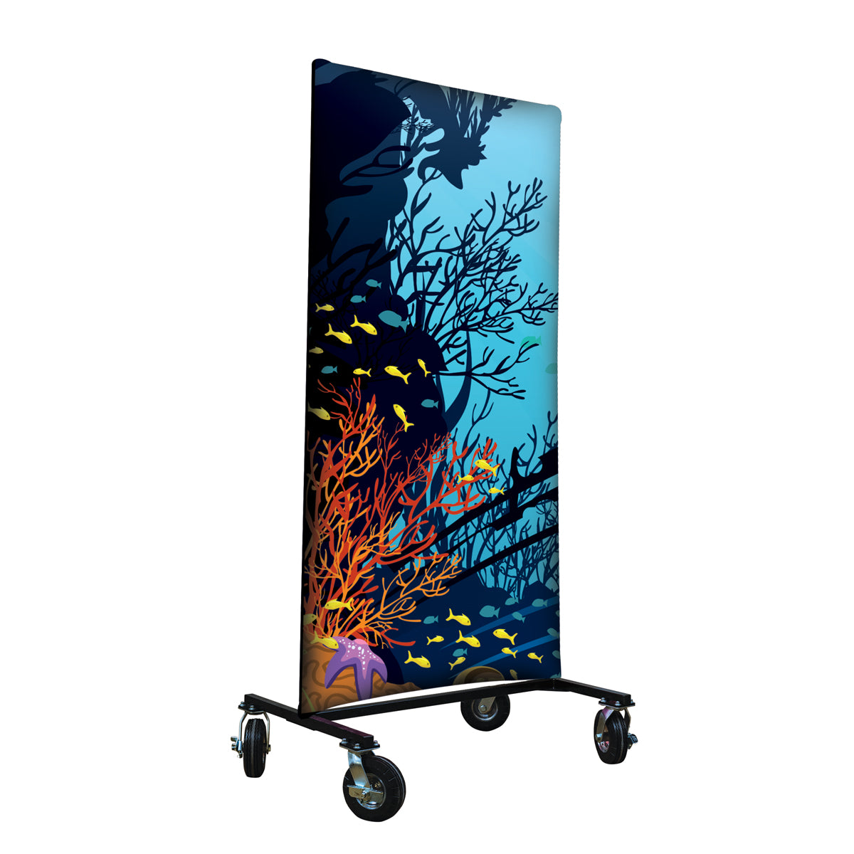 Underwater Shipwreck I-Frame Backdrop