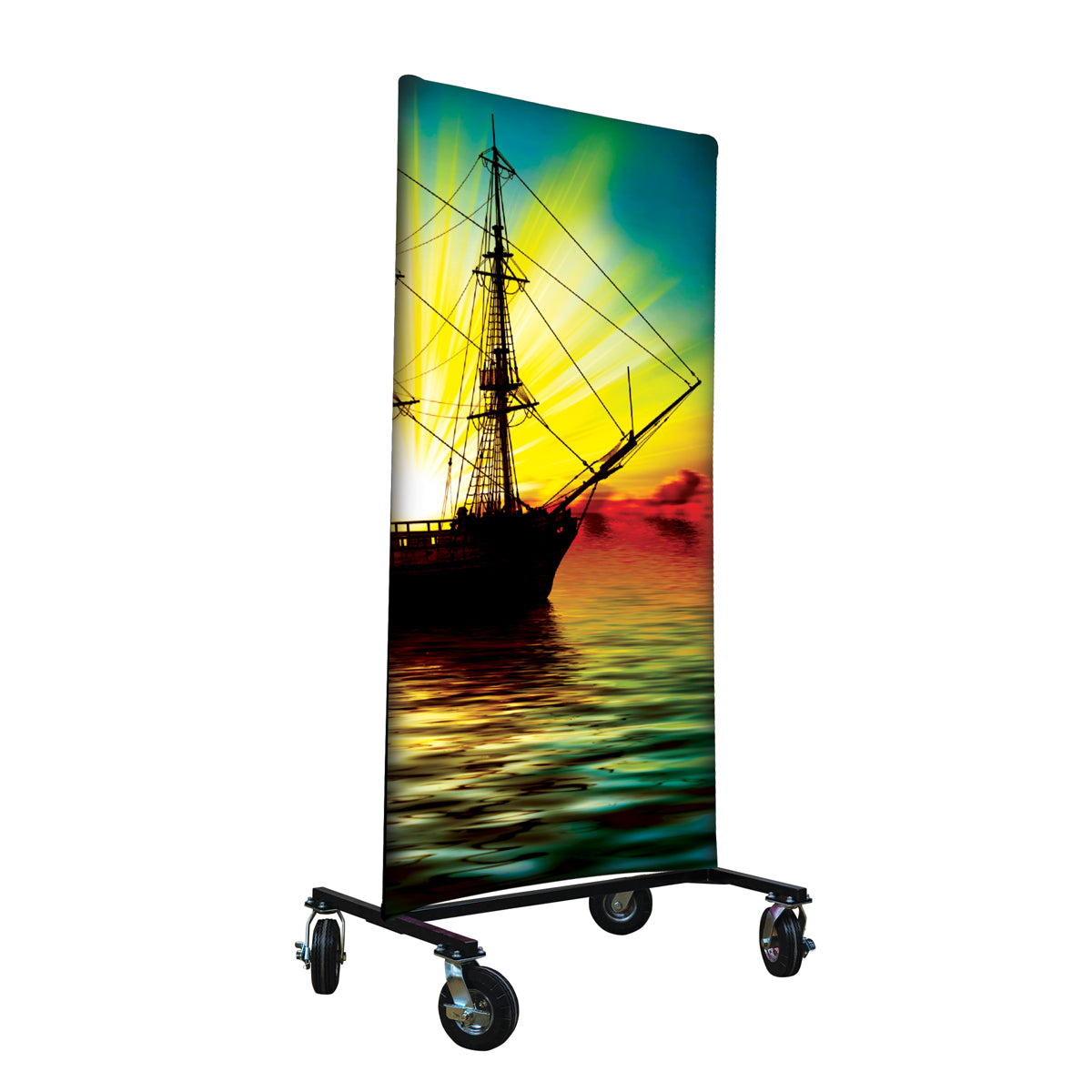 Sunrise Pirate Ship I-Frame Backdrop