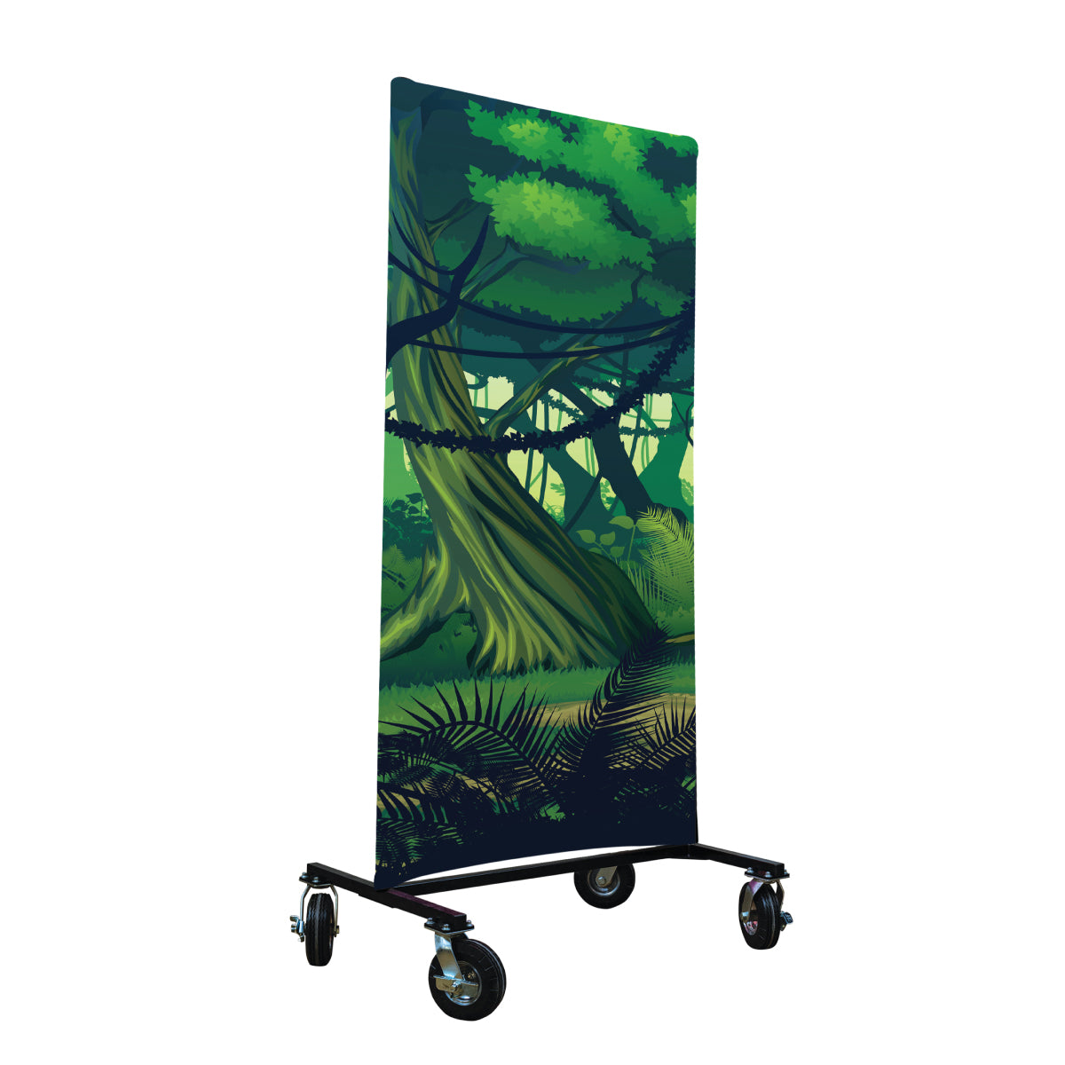 Cartoon Rainforest I-Frame Backdrop